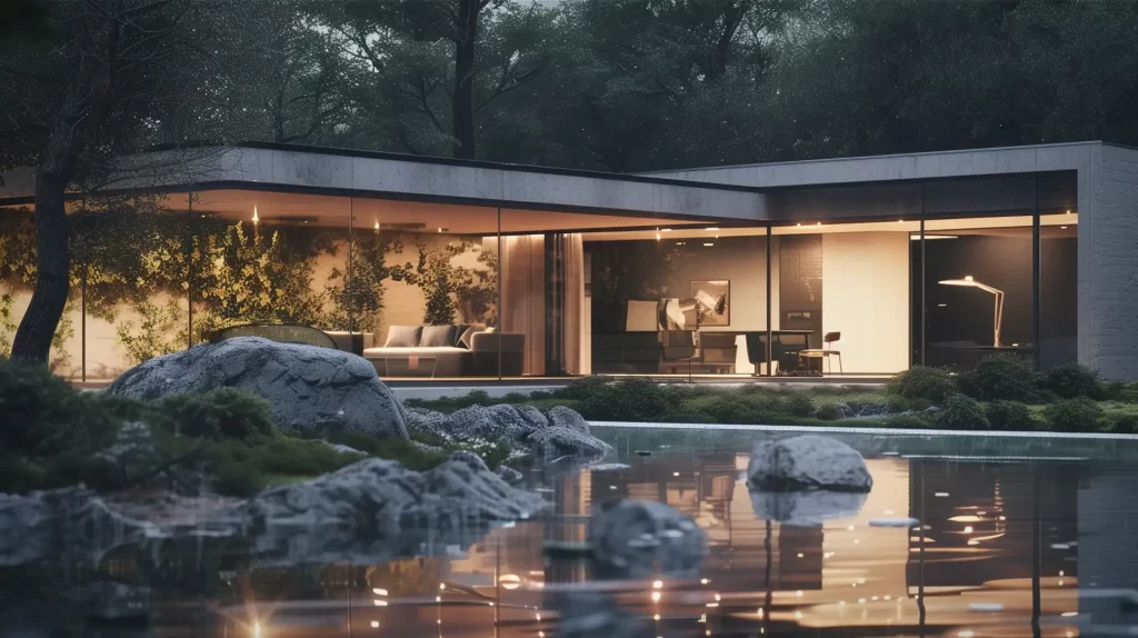 The project required creating 4 different rooms environments in various styles following the given specification. In general there was a lot of creative freedom in interpreting the given themes.